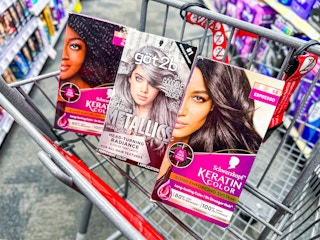 three schwarzkopf hair color in cart