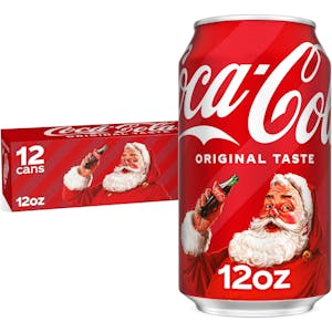 8 Coca-Cola Christmas Cans 12-Packs