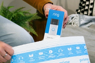 ring video doorbell coming out of prime packaging