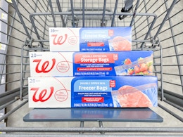 Complete Home Food Storage Bags Sale: Buy 1 Get 2 Free at Walgreens card image