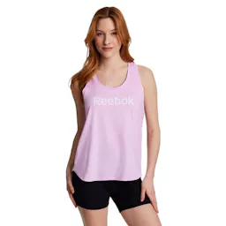 Reebok Women's Large Logo Rise Tank Top