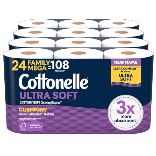 2 Cottonelle Toilet Paper Packs