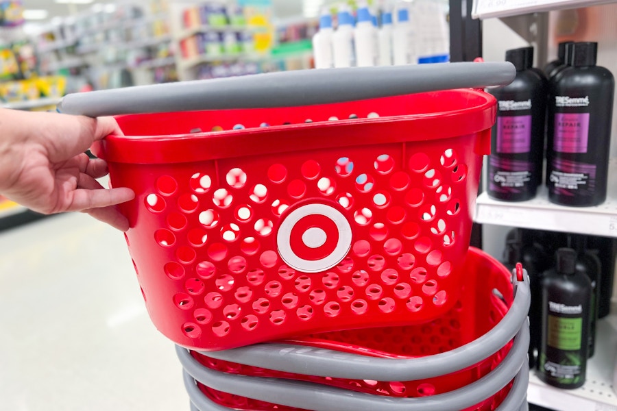target shopping cart basket