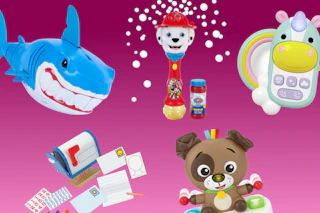 amazon toys on a gradient