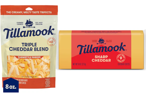 2 Tillamook Cheese Products