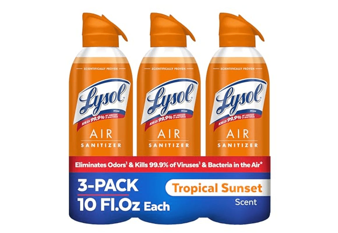 Lysol Air Sanitizer Spray 3-Pack