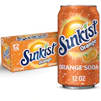 Sunkist Orange Soda 12-Pack