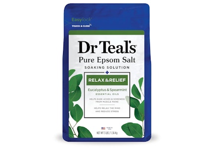 3 Dr Teal's Salt Soak