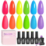 Beetles Neon Gel Nail Polish Set