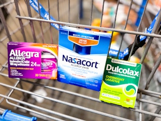 allegra nasacort dulcolax