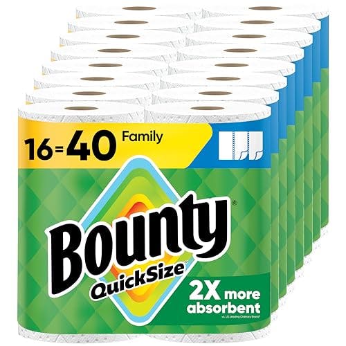2 Bounty Paper Towels Packs