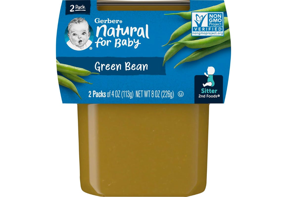 4 Gerber Baby Food 2-Packs