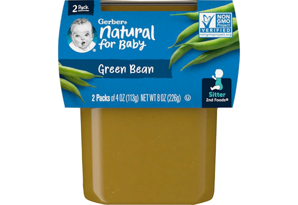 4 Gerber Baby Food 2-Packs