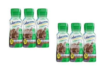 2 Glucerna Shake Packs