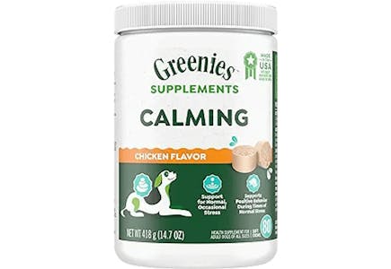 Greenies Supplements Calming Chews