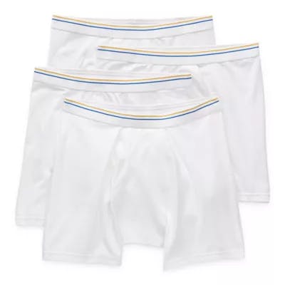 Stafford Men's Boxer Briefs 4-Pack