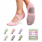 Women's Pilates Socks Set
