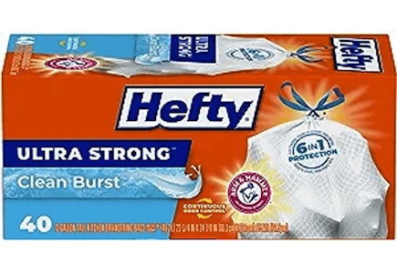 3 Hefty Trash Bag Boxes