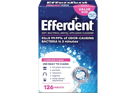 Efferdent Cleaning Tablets