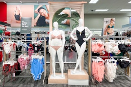 Target Swimsuit Sale: Bikinis as Low as $17 and One-Pieces Starting at $18 card image