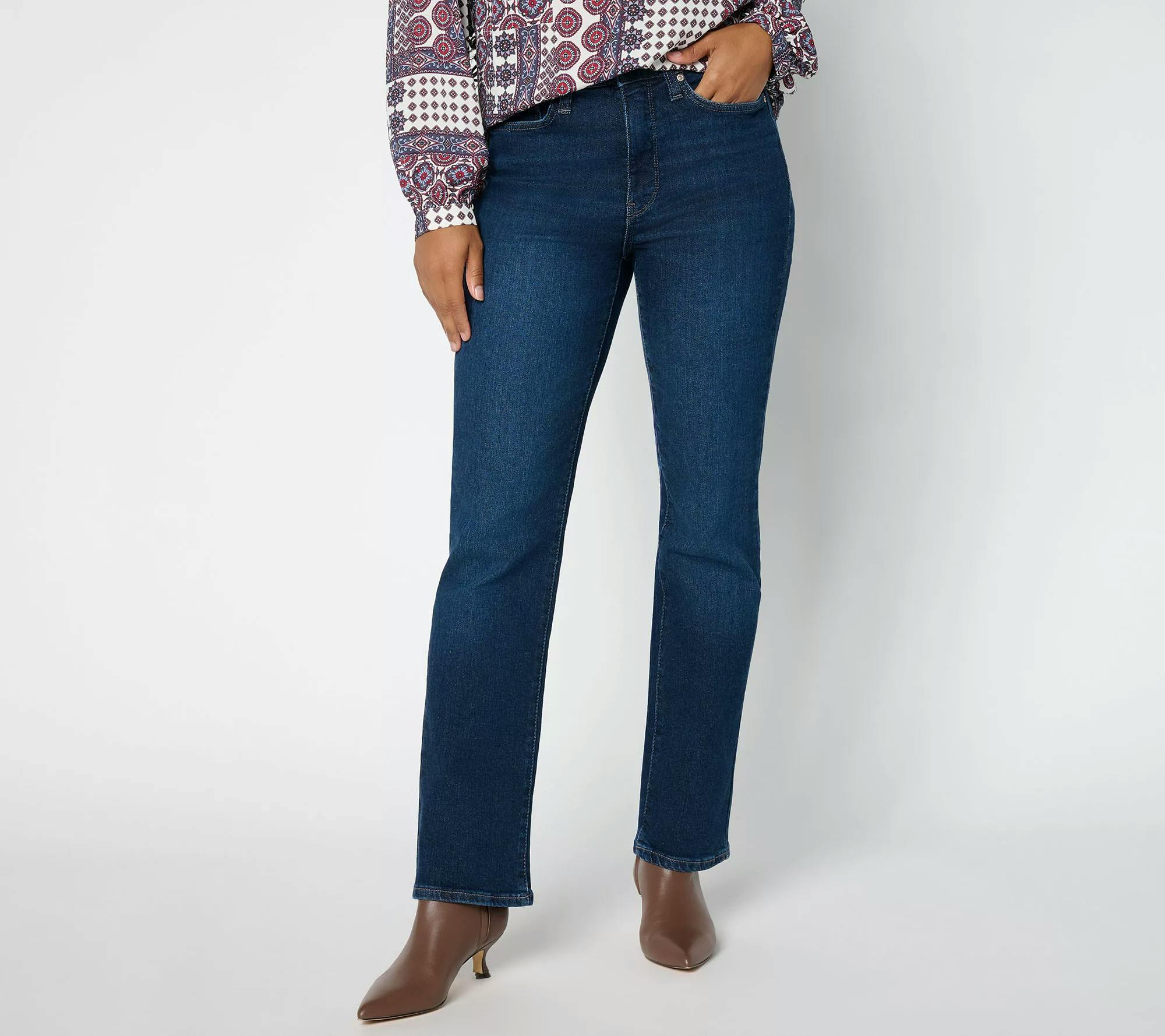 NYDJ Petite Marilyn Straight Leg Jean
