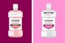 Listerine bottles on KCL template