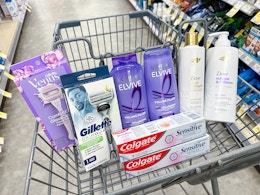 l'oreal elvive colgate gillette venus dove in walgreens cart