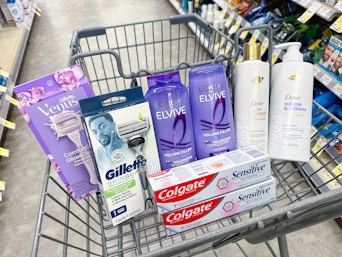 l'oreal elvive colgate gillette venus dove in walgreens cart