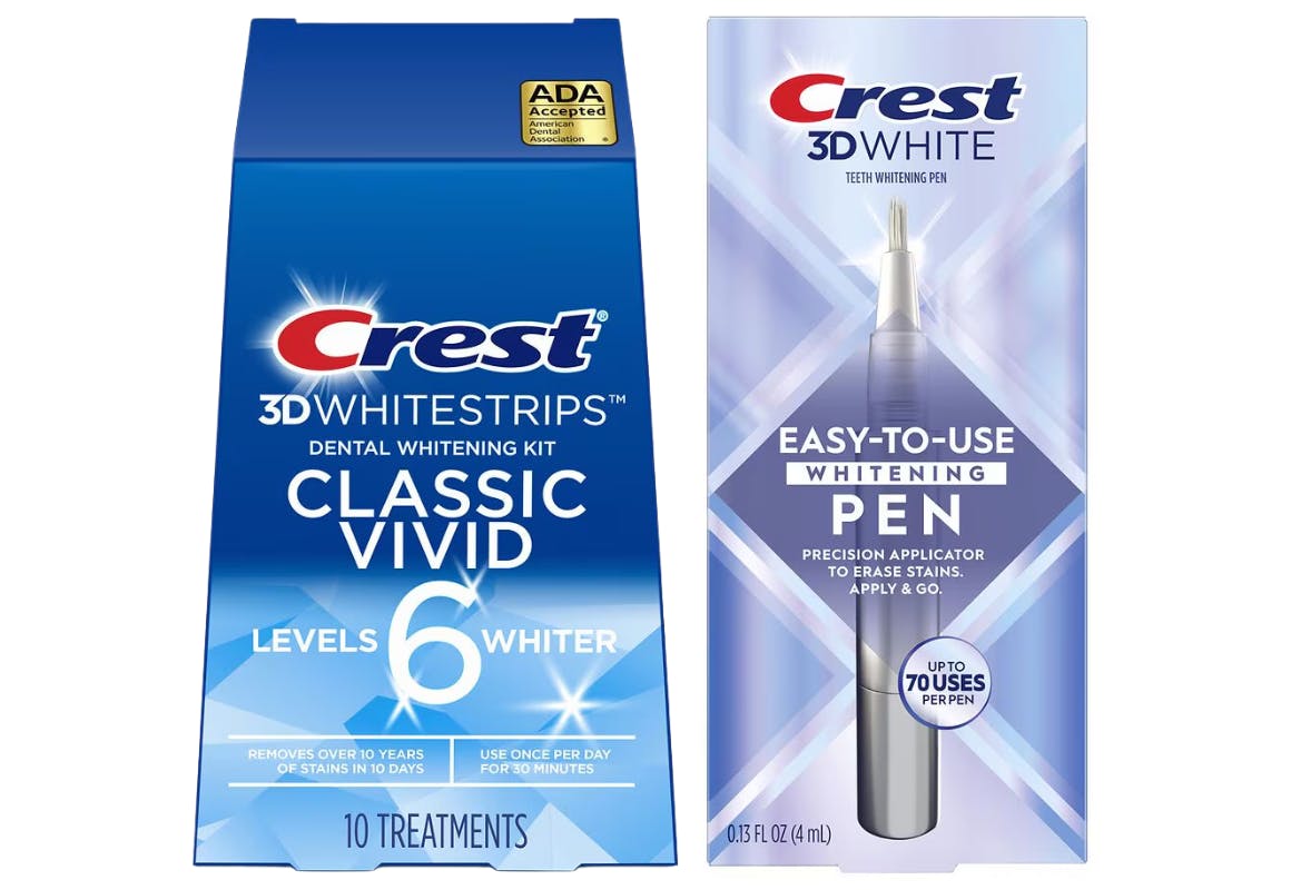 2 Crest Whitening Products