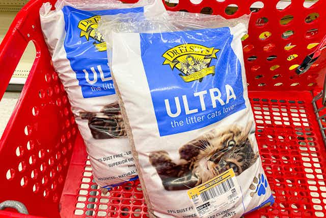 Dr. Elsey's Ultra Unscented 35-Pound Cat Litter, Free at Target or Walmart card image