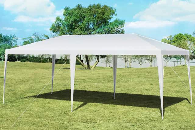 Get This 20-Foot Canopy Tent for Just $100 on Walmart.com (Reg. $179) card image