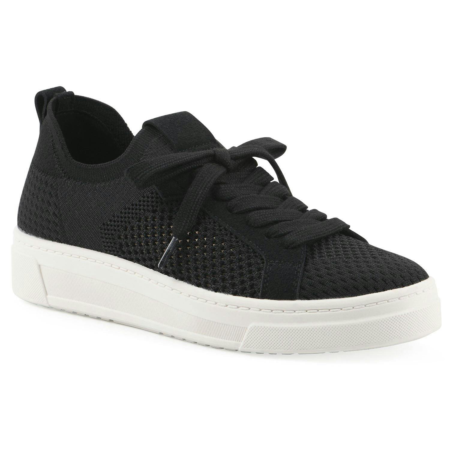 White Mountain Women's Lace-Up Sneakers