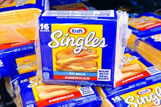 kraft cheese singles in stock at store