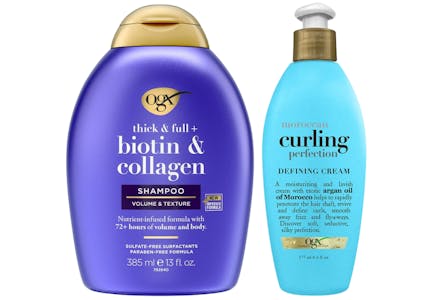 2 OGX Hair Care Products