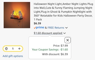 halloween cart