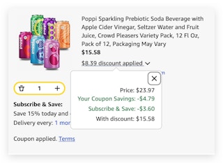 Poppi Sparkling Prebiotic Soda