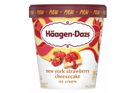 2 Haagen Dazs Ice Cream Pints