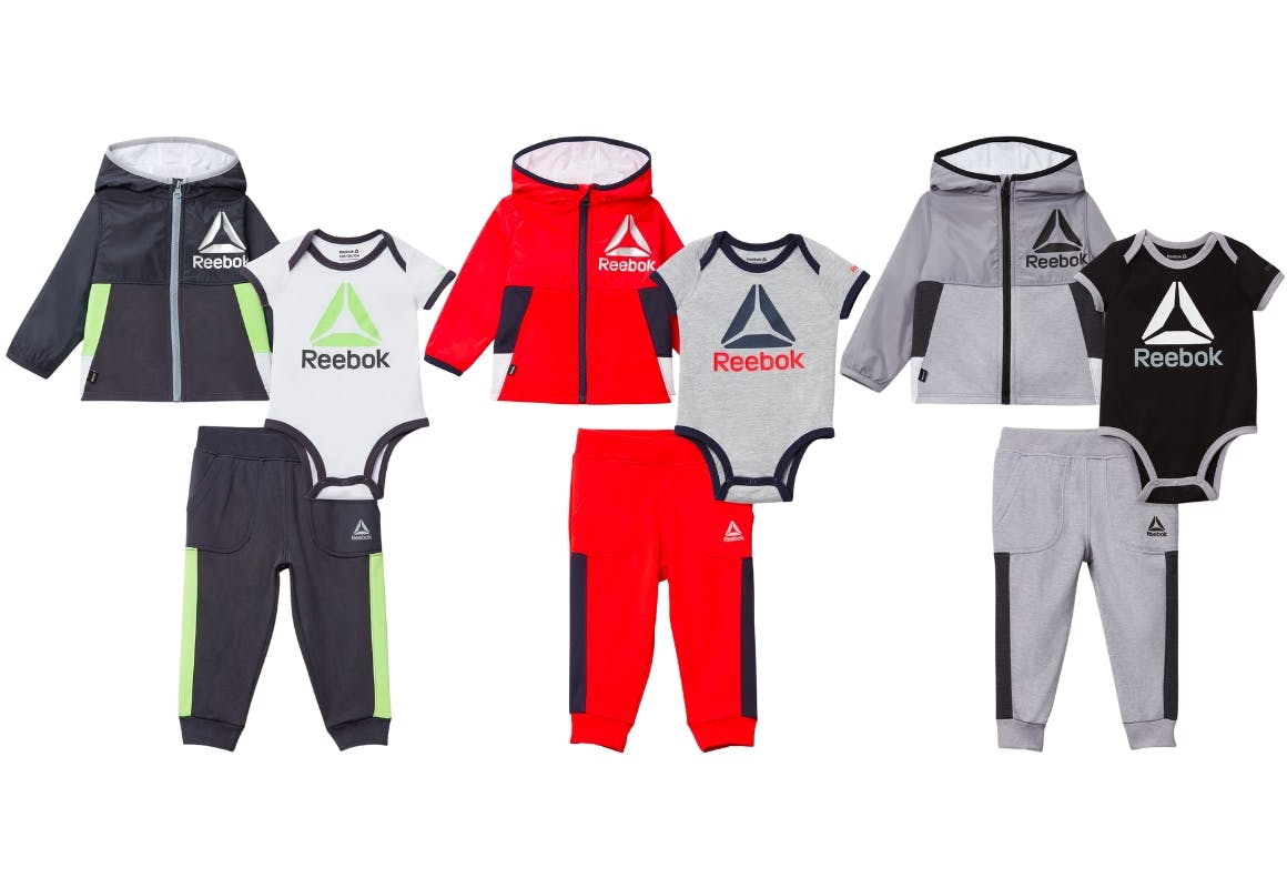 Reebok Baby 3-Piece Outfit