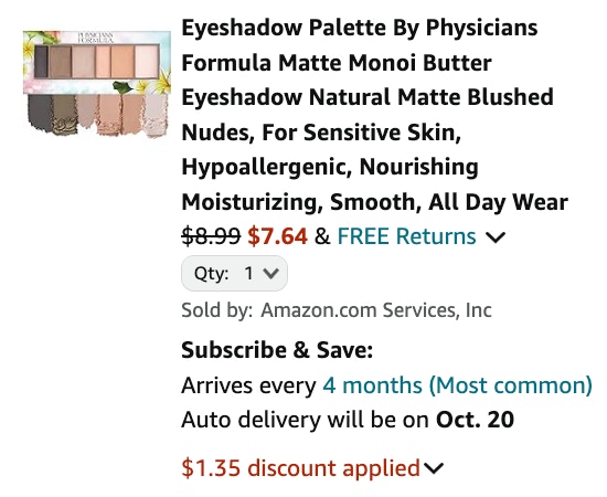 Physicians Butter Eyeshadow