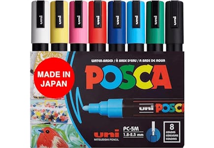 2 Posca Paint Marker Sets