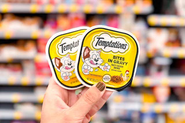 BOGO Temptations Cat Products at Walmart With Ibotta card image