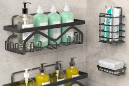 Shower Caddy Set Drops to $11.99 With Amazon Promo Code card image