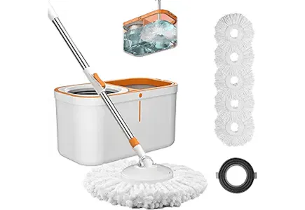 Spin Mop and Bucket