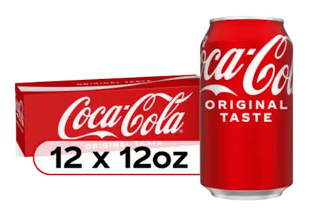 4 Coca-Cola Soda 12-Packs