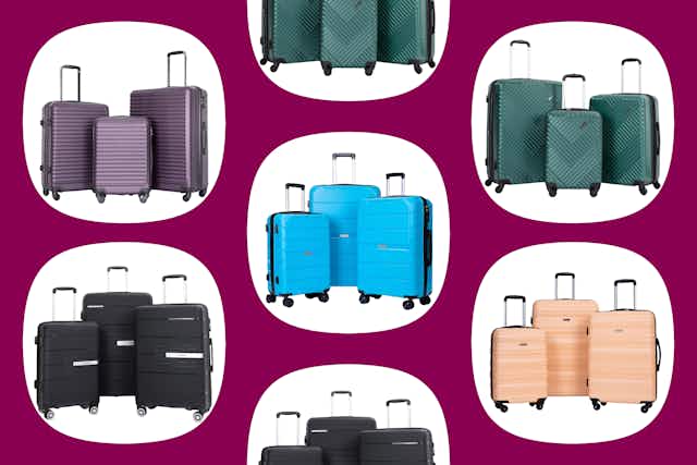 3-Piece Luggage Sets Are $86 at Walmart card image