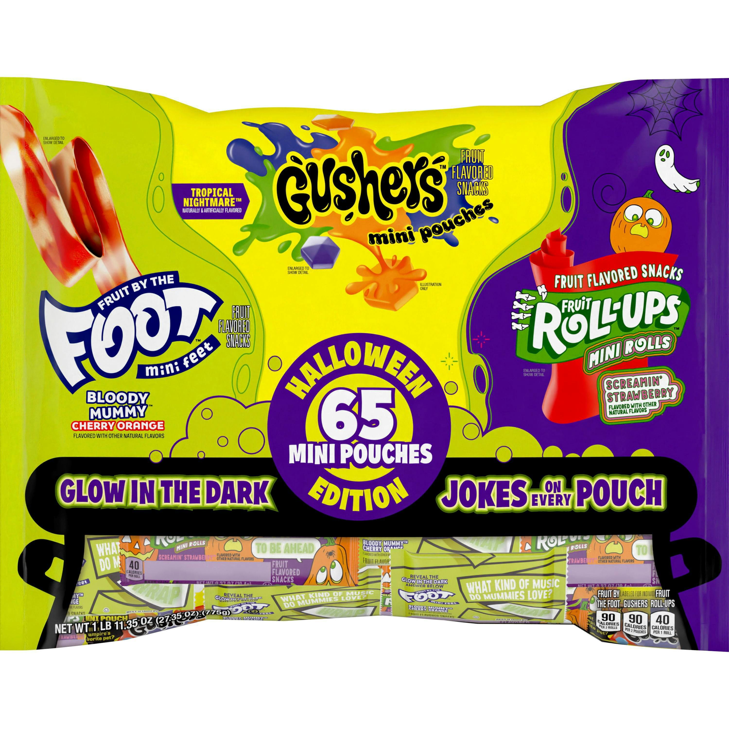Halloween Fruit Snacks 65-Pack