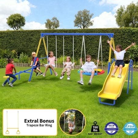 Metal Swing Set