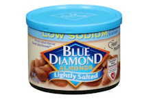 2 Blue Diamond Almonds Cans