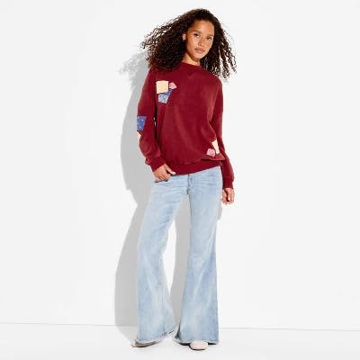 Women's Bandana Patch Sweatshirt
