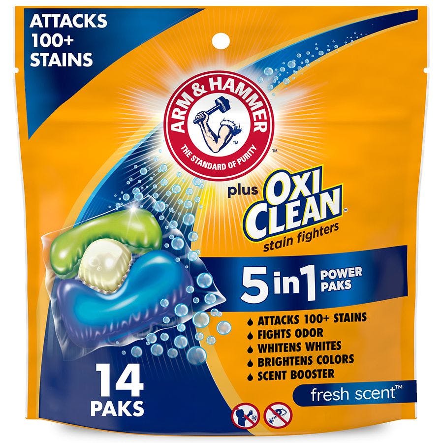 3 Arm & Hammer Power Paks Bags